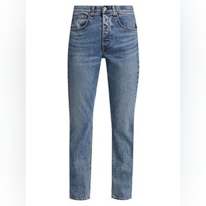 rag & bone Blue Ankle Jeans